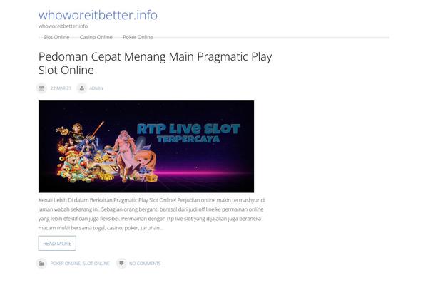 whoworeitbetter.info site used Maplewp