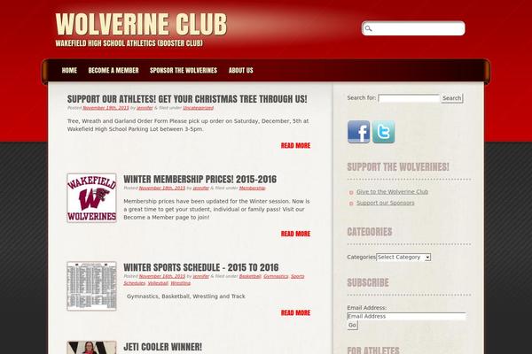 Frantic theme site design template sample
