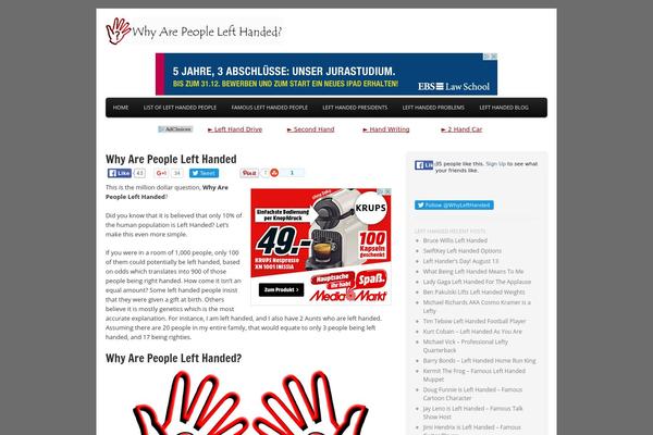 Tiga theme site design template sample