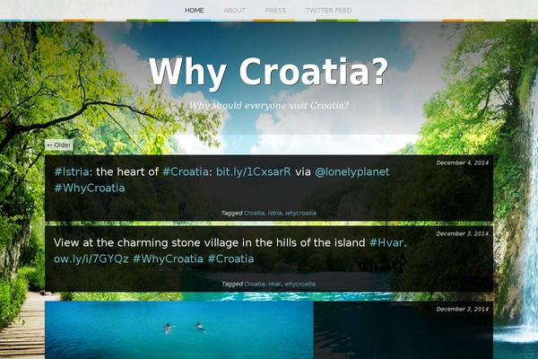 Site using Background Manager plugin