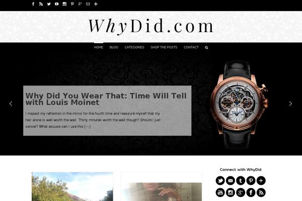 Site using Really Simple Share plugin