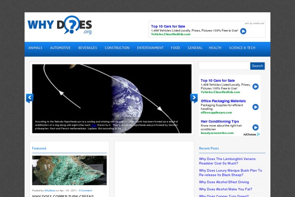 whydoes.org site used Why