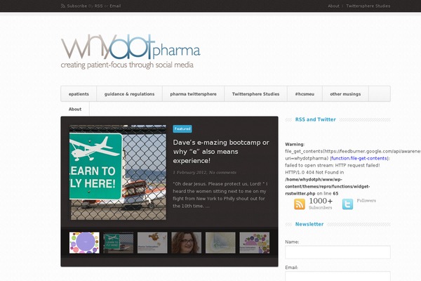 Site using Campaign Monitor Ajax Forms plugin