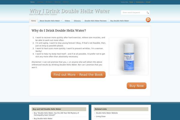 Fresh News theme site design template sample