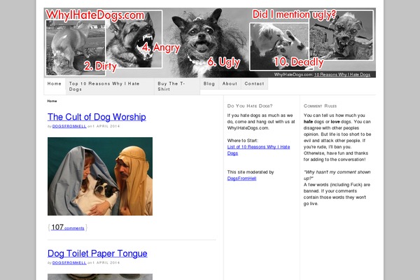 Thesis 1.8.6 theme site design template sample