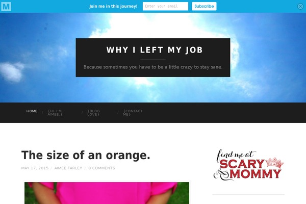 Hemingway theme site design template sample
