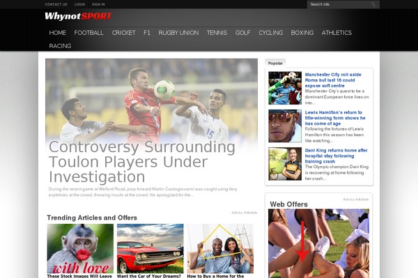 Site using Social Sharing by Danny plugin
