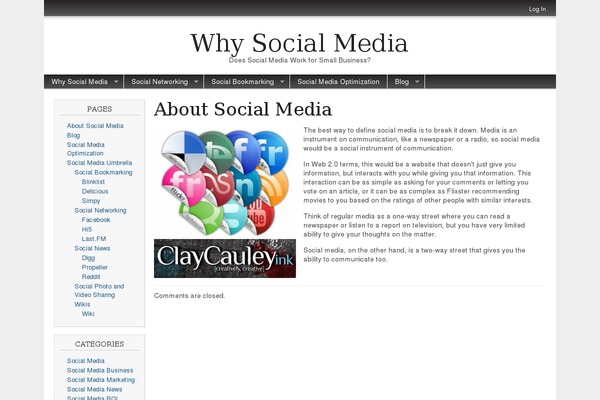 Magazine Basic theme site design template sample