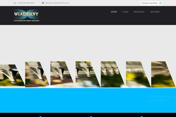 Shard theme site design template sample
