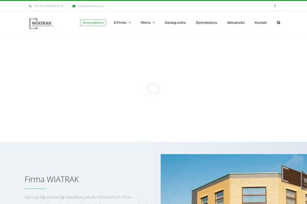 TheFox theme site design template sample