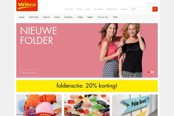 wibra.nl site used Wibra
