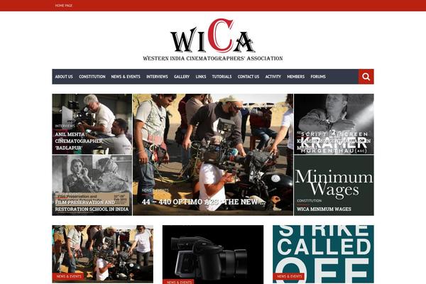 Storm theme site design template sample