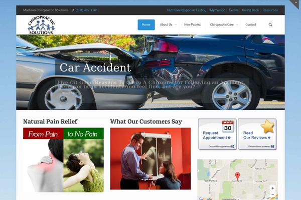 Site using Google Places Reviews plugin