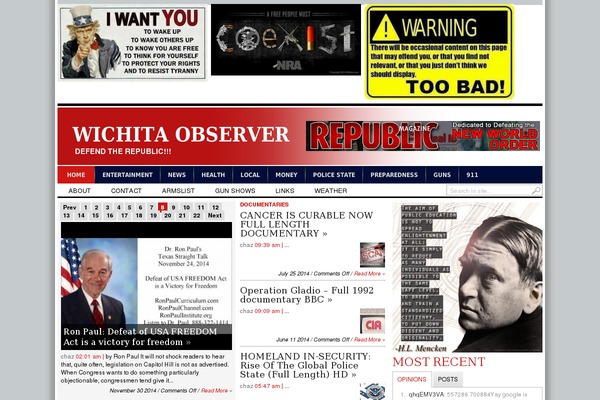 wichitaobserver.com site used Transcript