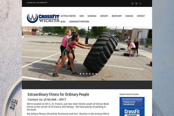 Balance theme site design template sample