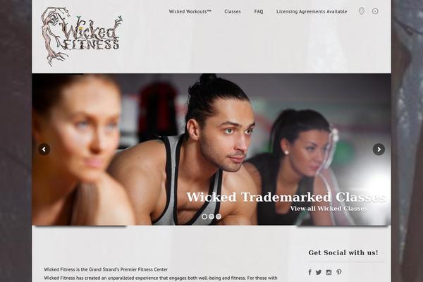 FitPro theme site design template sample