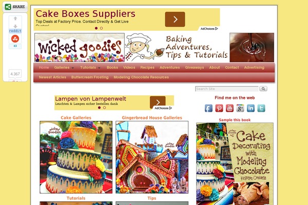 Site using MailChimp Subscriber Chiclet plugin