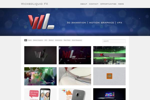 Reveal theme site design template sample