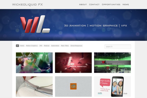 Reveal theme site design template sample
