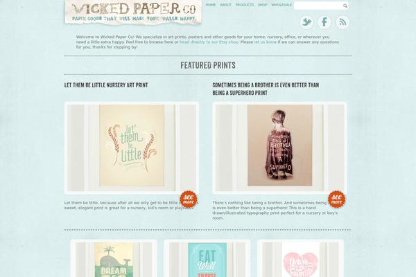 JournalCrunch theme site design template sample