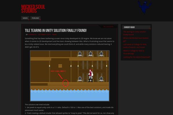 Parabola theme site design template sample