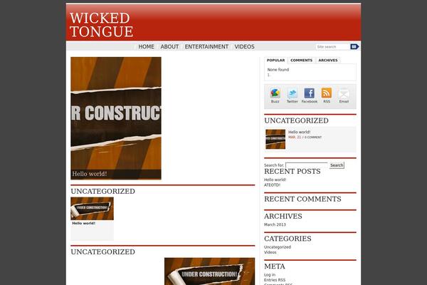 Newstube theme site design template sample