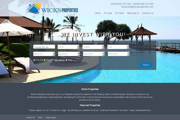 Wpcasa theme site design template sample