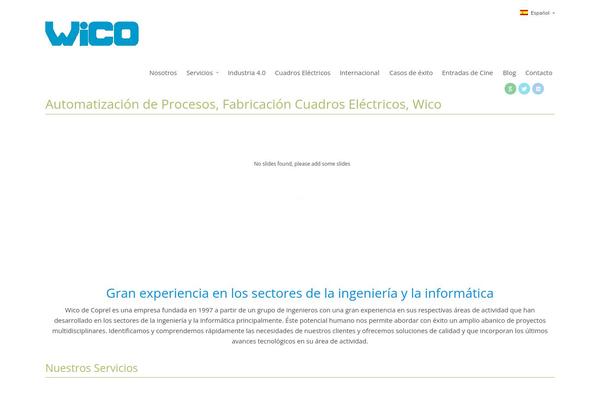 Site using Crumina_slider plugin
