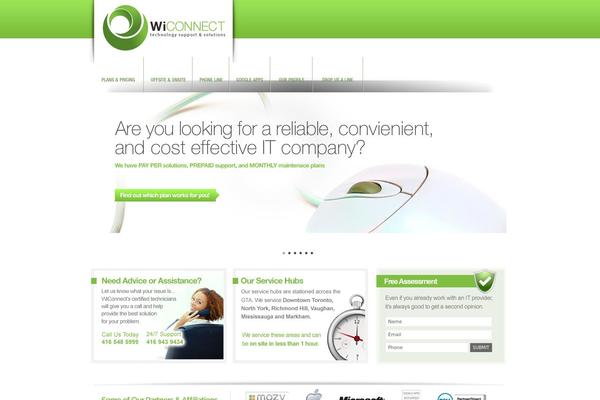 Hyperion theme site design template sample