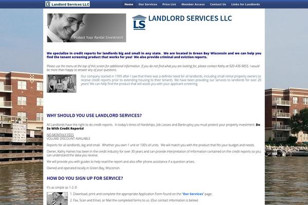DMS theme site design template sample