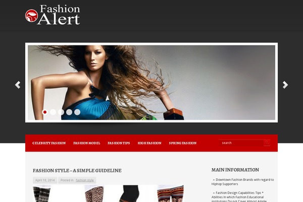 Mercury theme site design template sample