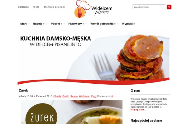 Happyfood theme site design template sample