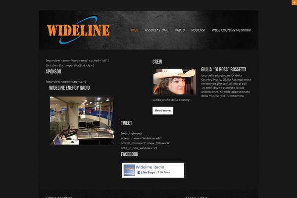 wideline.it site used Musicpro