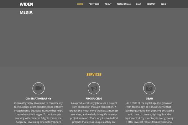 widenmedia.com site used Prototype