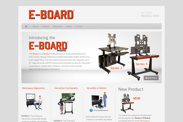 Epsilon theme site design template sample
