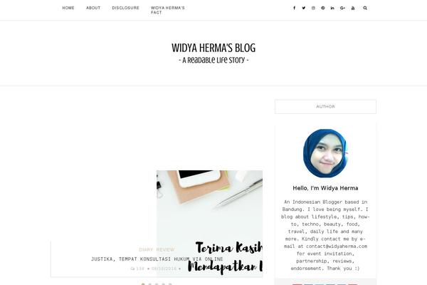 Site using Profile-widget-ninja plugin
