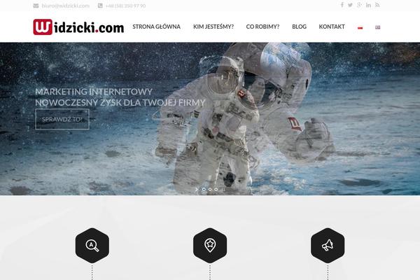 Terra theme site design template sample