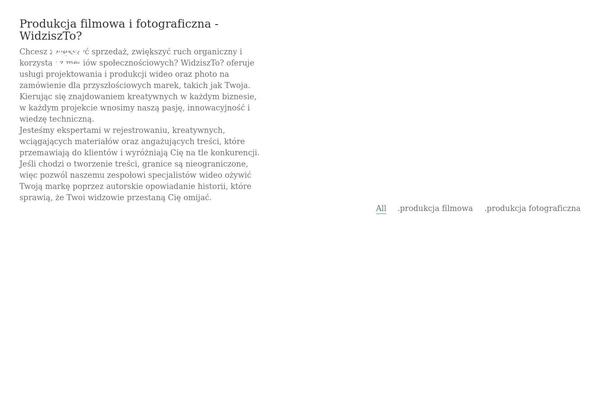 Kalium theme site design template sample