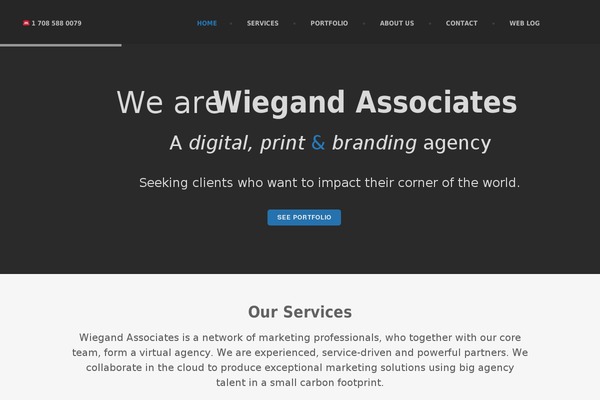 wiegandassociates.com site used Webpaint