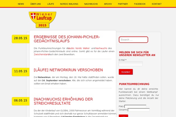 wienerlaufcup.at site used Newsworthy-wpcom