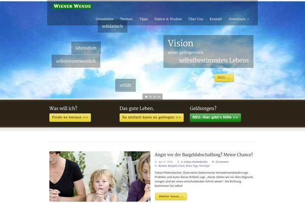 Green Earth  V1-05 theme site design template sample