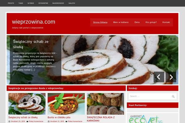 Leeway theme site design template sample