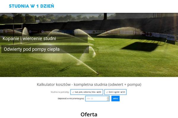 Refrakt theme site design template sample