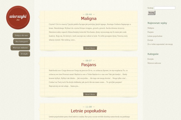 DailyJournal theme site design template sample