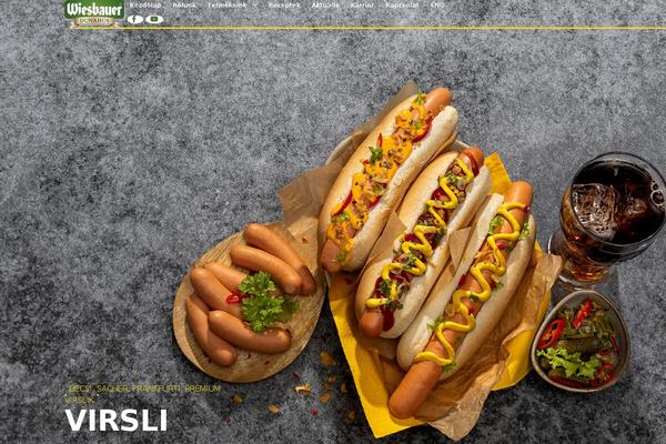 Wb theme site design template sample