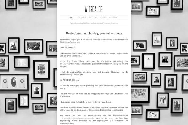 Manifest 1.1 theme site design template sample