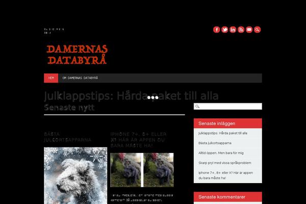 The Newswire theme site design template sample
