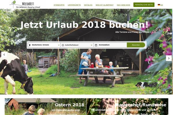 wiesenbett.de site used Featherdown