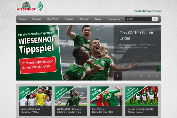 wiesenhof theme websites examples