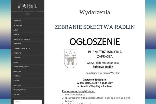 Site using Posts for Page plugin